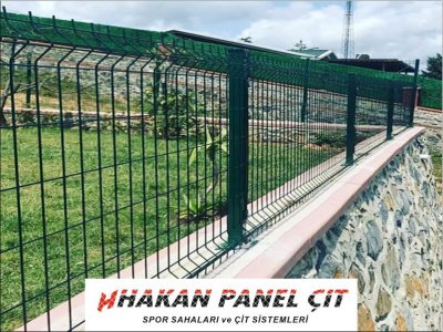 Panel Çit Teli Yeşil Tel Bahçe Çiti 