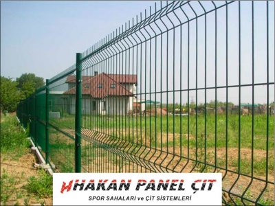 Sade Panel Çit Teli Yeşil Tel Çit 100